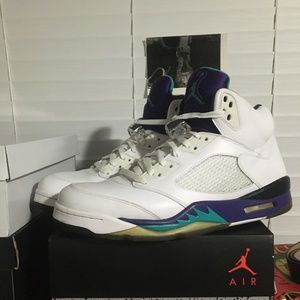 Nike Air Jordan 5 Retro White Grape